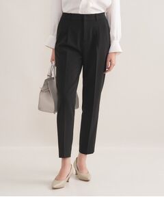 INDIVI / インディヴィ パンツ | 【通勤スーツ／洗える】ストレッチタックテーパードパンツ