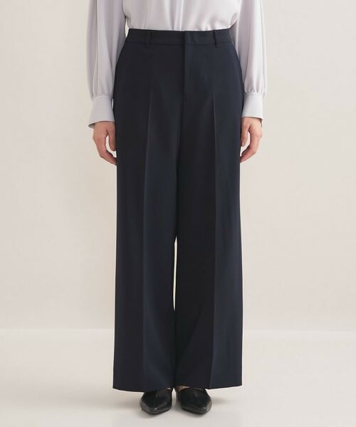 INDIVI / インディヴィ パンツ | 【通勤スーツ／洗える】ストレッチワイドパンツ | 詳細10