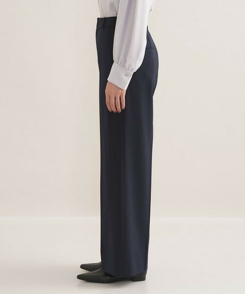 INDIVI / インディヴィ パンツ | 【通勤スーツ／洗える】ストレッチワイドパンツ | 詳細11