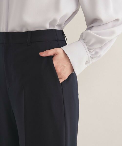 INDIVI / インディヴィ パンツ | 【通勤スーツ／洗える】ストレッチワイドパンツ | 詳細15