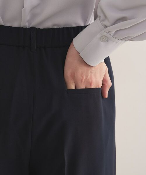 INDIVI / インディヴィ パンツ | 【通勤スーツ／洗える】ストレッチワイドパンツ | 詳細16