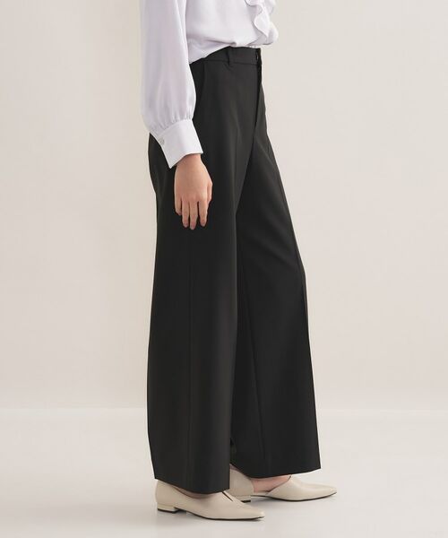 INDIVI / インディヴィ パンツ | 【通勤スーツ／洗える】ストレッチワイドパンツ | 詳細2
