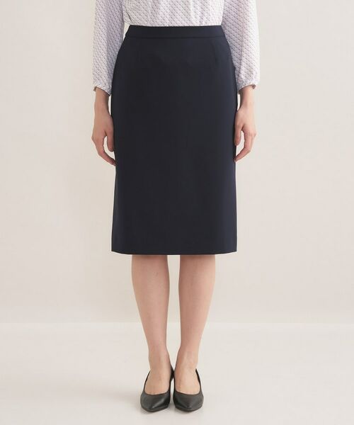 INDIVI / インディヴィ スカート | 【通勤スーツ/洗える】ストレッチストレートスカート | 詳細10