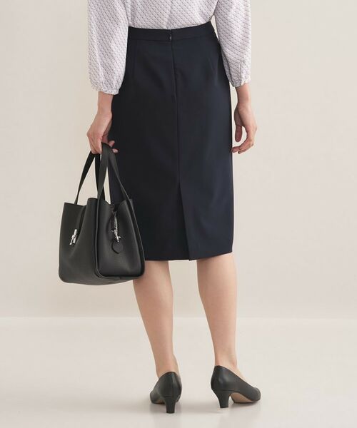 INDIVI / インディヴィ スカート | 【通勤スーツ/洗える】ストレッチストレートスカート | 詳細7