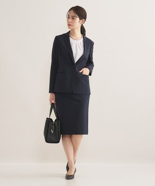 INDIVI / インディヴィ スカート | 【通勤スーツ/洗える】ストレッチストレートスカート | 詳細8