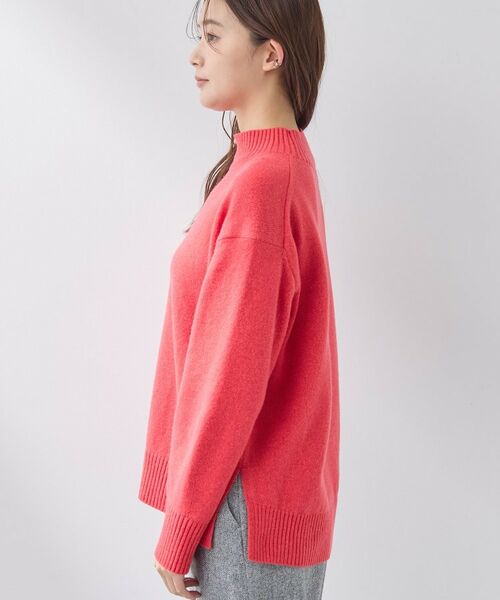 INDIVI / インディヴィ ニット・セーター | 【カシミヤ混】ミドルゲージ ハイネックニット | 詳細23