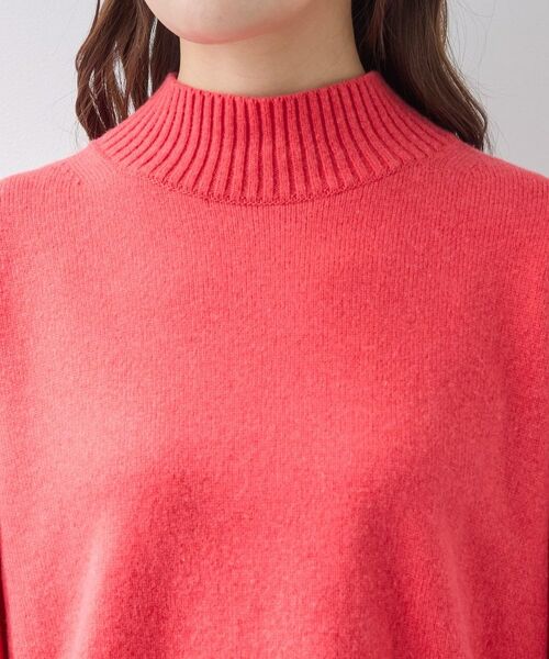 INDIVI / インディヴィ ニット・セーター | 【カシミヤ混】ミドルゲージ ハイネックニット | 詳細25