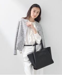 INDIVI / インディヴィ トートバッグ | 【A4収納可能／合皮】キャリアタックバッグ