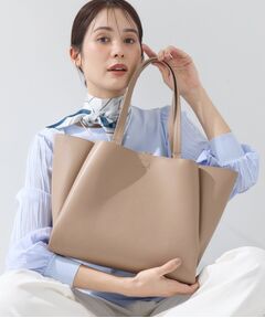 INDIVI / インディヴィ トートバッグ | 【A4収納可能／合皮】キャリアタックバッグ
