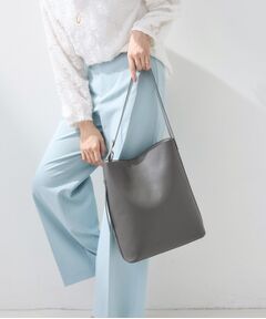 INDIVI / インディヴィ ショルダーバッグ | 【A4収納可能／合皮】配色デザインワンショルダーバッグ