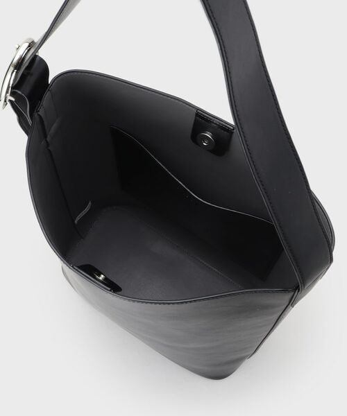 INDIVI / インディヴィ ショルダーバッグ | 【A4収納可能/合皮】配色デザインワンショルダーバッグ | 詳細15