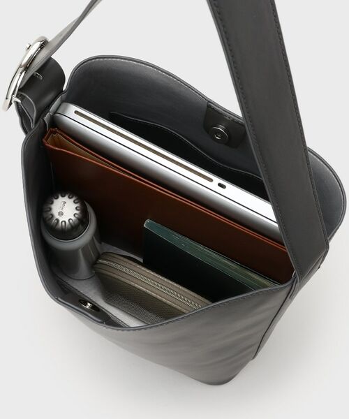 INDIVI / インディヴィ ショルダーバッグ | 【A4収納可能/合皮】配色デザインワンショルダーバッグ | 詳細16