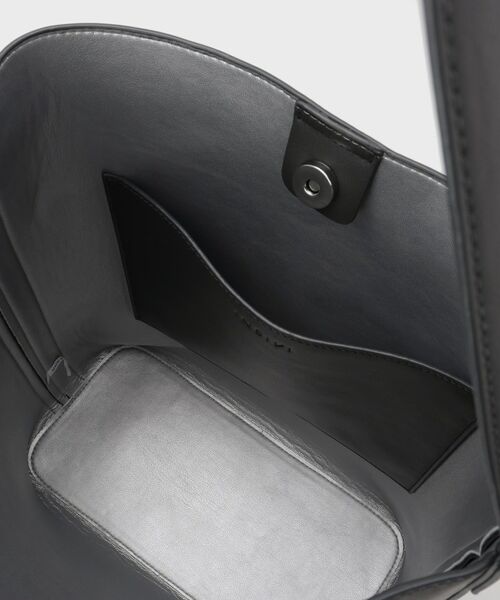 INDIVI / インディヴィ ショルダーバッグ | 【A4収納可能/合皮】配色デザインワンショルダーバッグ | 詳細17