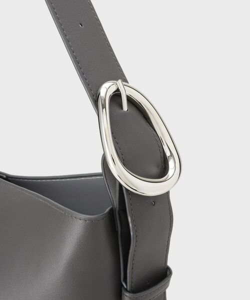 INDIVI / インディヴィ ショルダーバッグ | 【A4収納可能/合皮】配色デザインワンショルダーバッグ | 詳細18