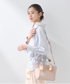 INDIVI / インディヴィ ショルダーバッグ | 【ミドルサイズ／合皮／ショルダー付】スタッズ風メタルバッグ