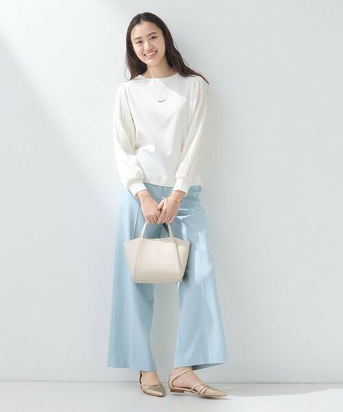 INDIVI / インディヴィ ショルダーバッグ | 【ミドルサイズ／合皮／ショルダー付】スタッズ風メタルバッグ | 詳細4