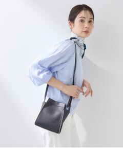 INDIVI / インディヴィ ショルダーバッグ | 【合皮】スタッズ風メタルポシェットバッグ