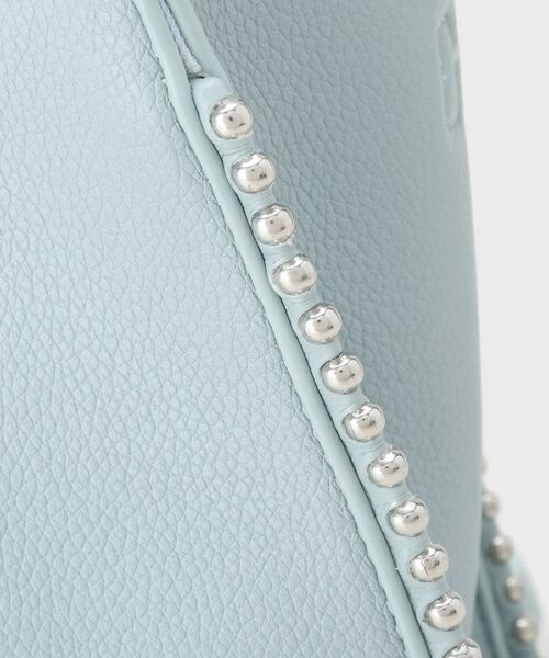 INDIVI / インディヴィ ショルダーバッグ | 【合皮】スタッズ風メタルポシェットバッグ | 詳細17