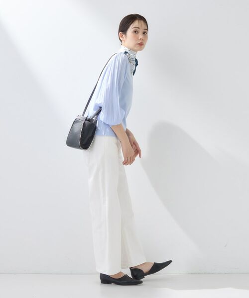 INDIVI / インディヴィ ショルダーバッグ | 【合皮】スタッズ風メタルポシェットバッグ | 詳細2