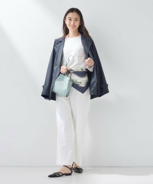 INDIVI / インディヴィ ショルダーバッグ | 【合皮】スタッズ風メタルポシェットバッグ | 詳細6