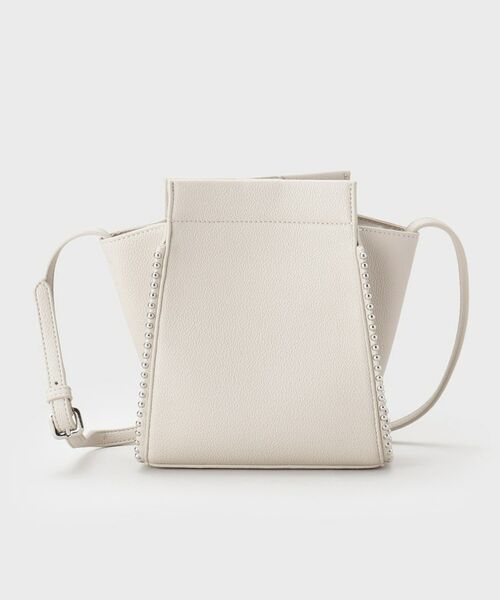 INDIVI / インディヴィ ショルダーバッグ | 【合皮】スタッズ風メタルポシェットバッグ | 詳細8