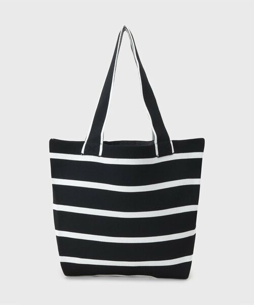 INDIVI / インディヴィ トートバッグ | 【WEB限定カラー/A4収納】柄ニットバッグ | 詳細13