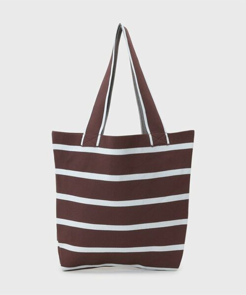 INDIVI / インディヴィ トートバッグ | 【WEB限定カラー/A4収納】柄ニットバッグ | 詳細14