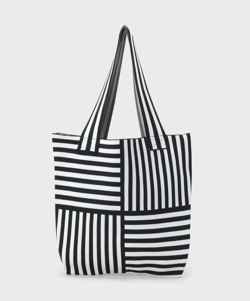 INDIVI / インディヴィ トートバッグ | 【WEB限定カラー/A4収納】柄ニットバッグ | 詳細17