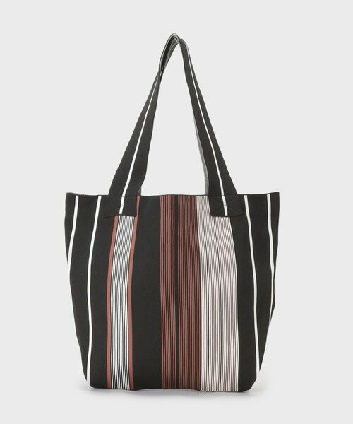 INDIVI / インディヴィ トートバッグ | 【WEB限定カラー/A4収納】柄ニットバッグ | 詳細18