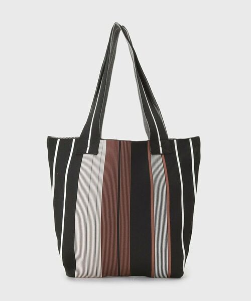 INDIVI / インディヴィ トートバッグ | 【WEB限定カラー/A4収納】柄ニットバッグ | 詳細20