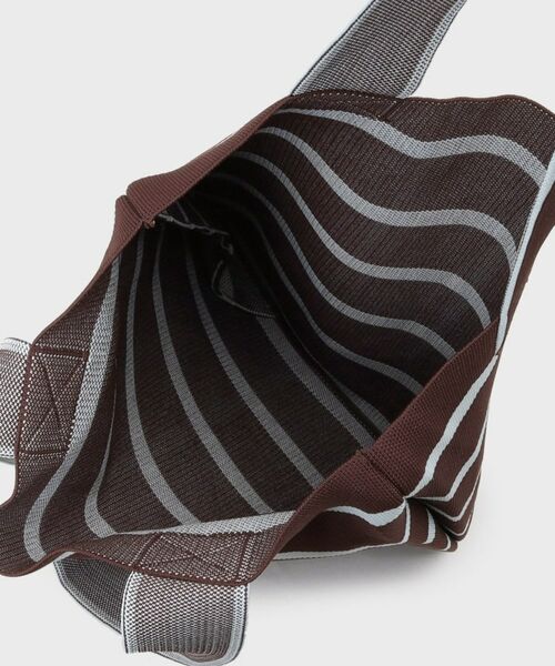 INDIVI / インディヴィ トートバッグ | 【WEB限定カラー/A4収納】柄ニットバッグ | 詳細23