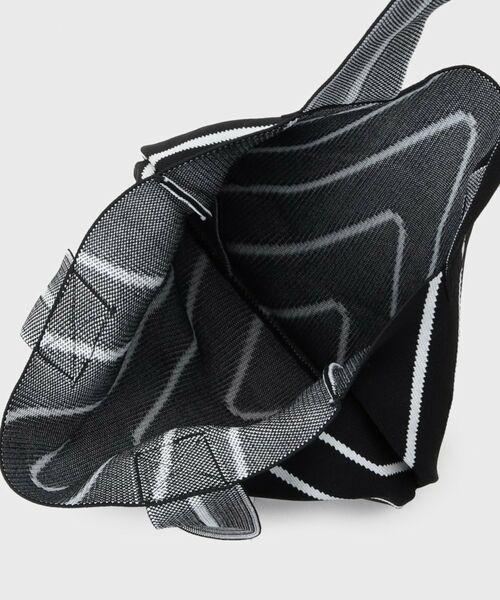 INDIVI / インディヴィ トートバッグ | 【WEB限定カラー/A4収納】柄ニットバッグ | 詳細24