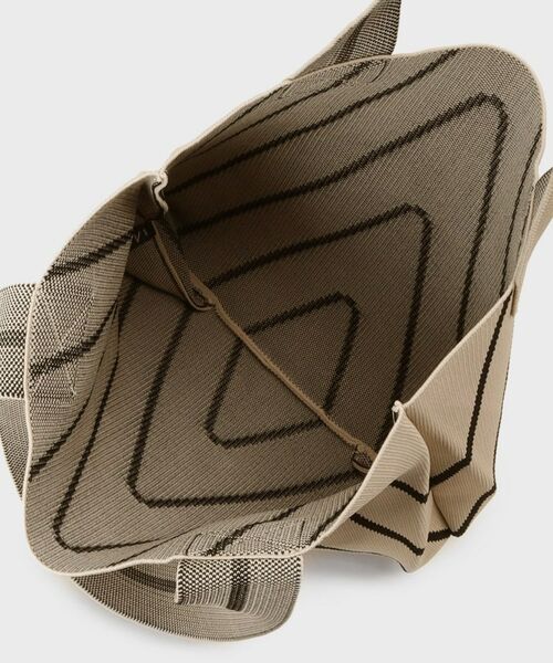 INDIVI / インディヴィ トートバッグ | 【WEB限定カラー/A4収納】柄ニットバッグ | 詳細25