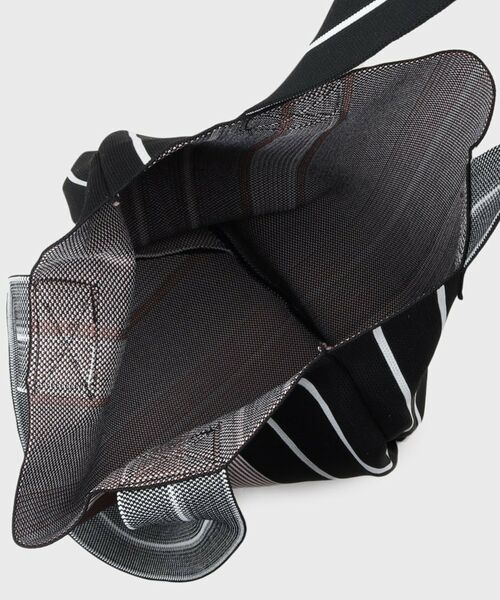 INDIVI / インディヴィ トートバッグ | 【WEB限定カラー/A4収納】柄ニットバッグ | 詳細27