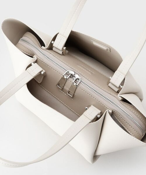 INDIVI / インディヴィ ハンドバッグ | 【ミドルサイズ／合皮】キャリアタックバッグ | 詳細13