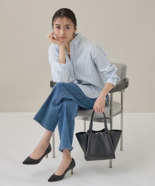 INDIVI / インディヴィ ハンドバッグ | 【ミドルサイズ／合皮】キャリアタックバッグ | 詳細2