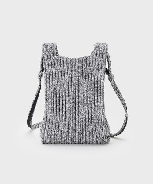 INDIVI / インディヴィ ショルダーバッグ | 【大人ラメ／スマホ入れ】ニット素材ミニポシェット | 詳細6