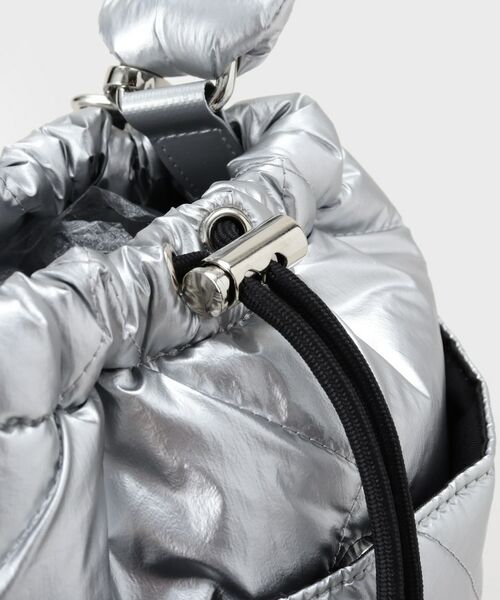 INDIVI / インディヴィ ハンドバッグ | 【大人カジュアル／ショルダー付】ふかふか巾着バッグ | 詳細17