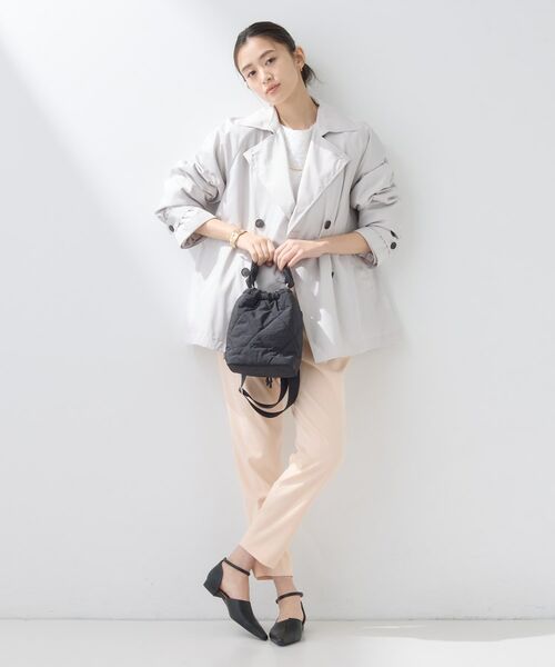 INDIVI / インディヴィ ハンドバッグ | 【大人カジュアル／ショルダー付】ふかふか巾着バッグ | 詳細2