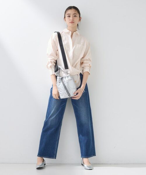 INDIVI / インディヴィ ハンドバッグ | 【大人カジュアル／ショルダー付】ふかふか巾着バッグ | 詳細4