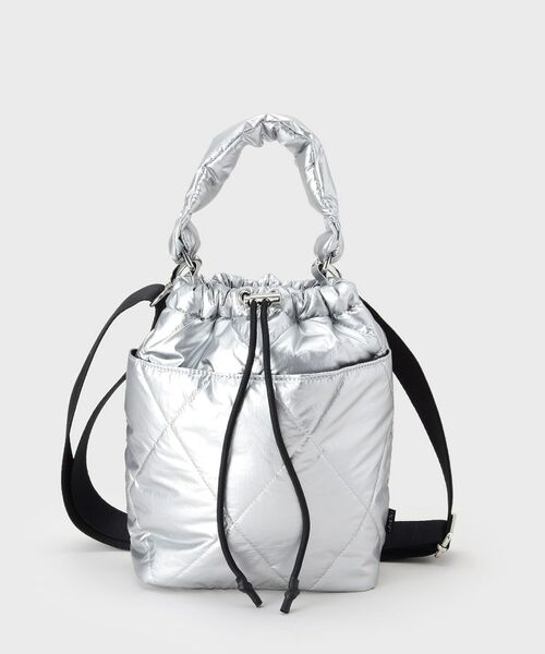 INDIVI / インディヴィ ハンドバッグ | 【大人カジュアル／ショルダー付】ふかふか巾着バッグ | 詳細6