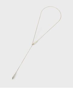 INDIVI / インディヴィ ネックレス・ペンダント・チョーカー | 【フリー調整／2WAY】Y字シンプルネックレス