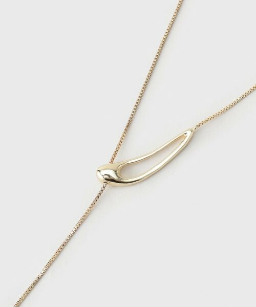 INDIVI / インディヴィ ネックレス・ペンダント・チョーカー | 【フリー調整／2WAY】Y字シンプルネックレス | 詳細3
