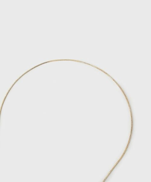 INDIVI / インディヴィ ネックレス・ペンダント・チョーカー | 【フリー調整／2WAY】Y字シンプルネックレス | 詳細4