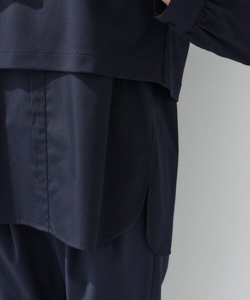 INDIVI / インディヴィ カットソー | 【洗える/UVケア】レイヤード風デザイントップス | 詳細20