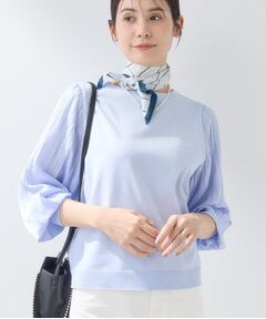 INDIVI / インディヴィ ニット・セーター | 【洗える／華やか】袖プリーツニット