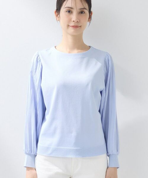 INDIVI / インディヴィ ニット・セーター | 【洗える／華やか】袖プリーツニット | 詳細14