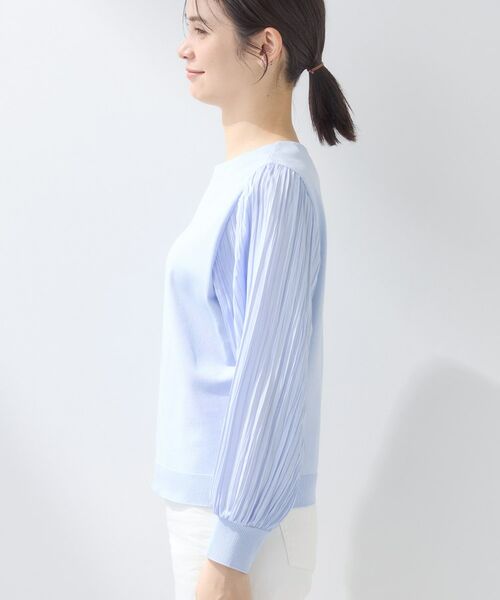 INDIVI / インディヴィ ニット・セーター | 【洗える／華やか】袖プリーツニット | 詳細15
