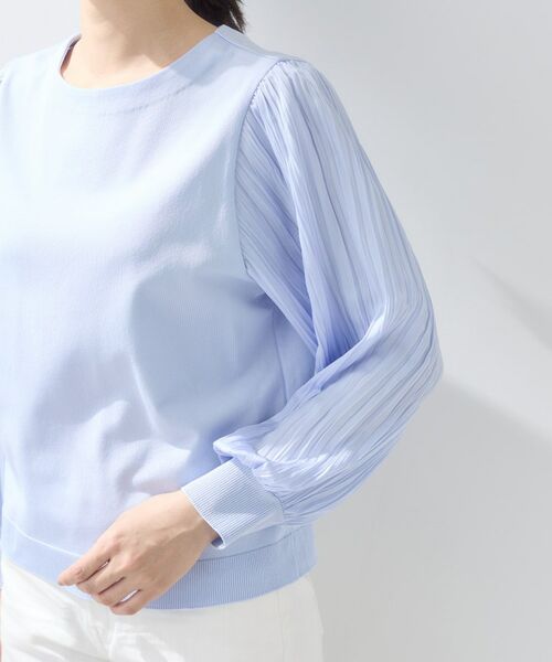 INDIVI / インディヴィ ニット・セーター | 【洗える／華やか】袖プリーツニット | 詳細18