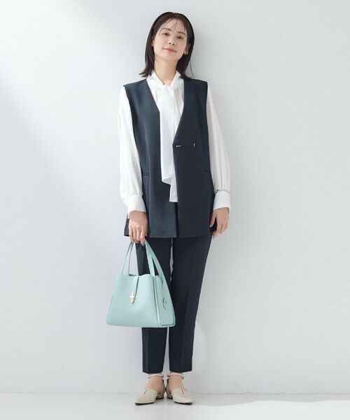 INDIVI / インディヴィ ベスト | 【洗える/多機能/SETUP可】こなれジレジャケット | 詳細15